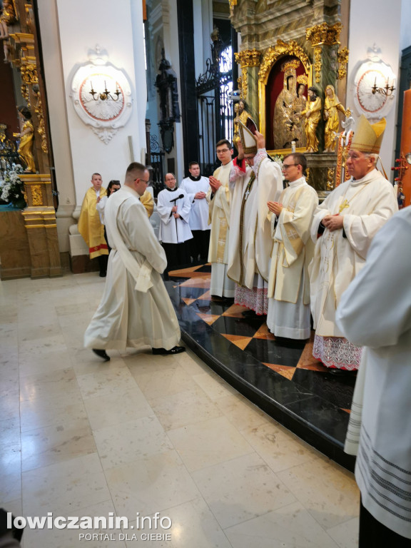 Święcenia kapłańskie w Łowiczu.