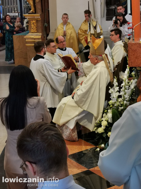 Święcenia kapłańskie w Łowiczu.