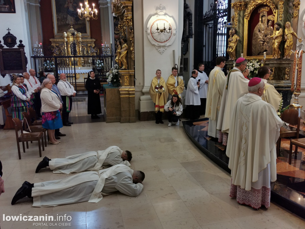 Święcenia kapłańskie w Łowiczu.