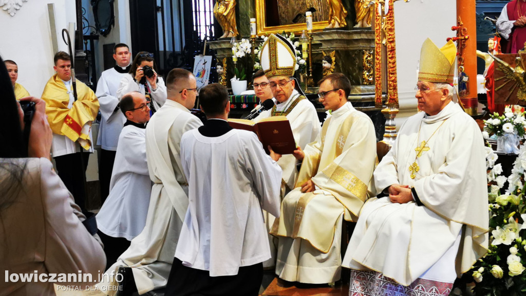 Święcenia kapłańskie w Łowiczu.