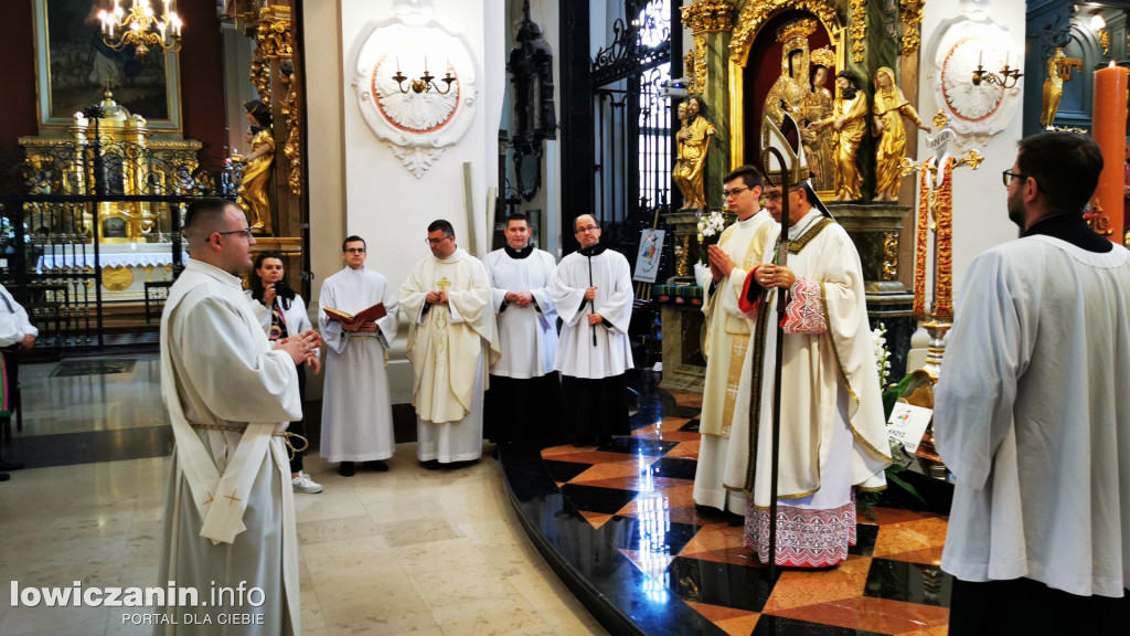 Święcenia kapłańskie w Łowiczu.