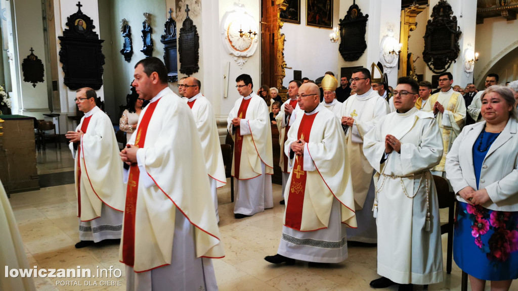 Święcenia kapłańskie w Łowiczu.