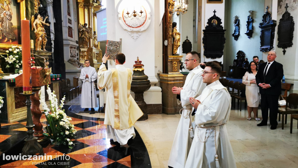Święcenia kapłańskie w Łowiczu.