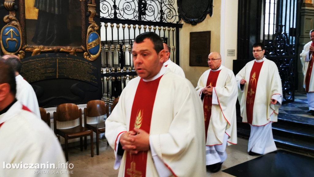 Święcenia kapłańskie w Łowiczu.