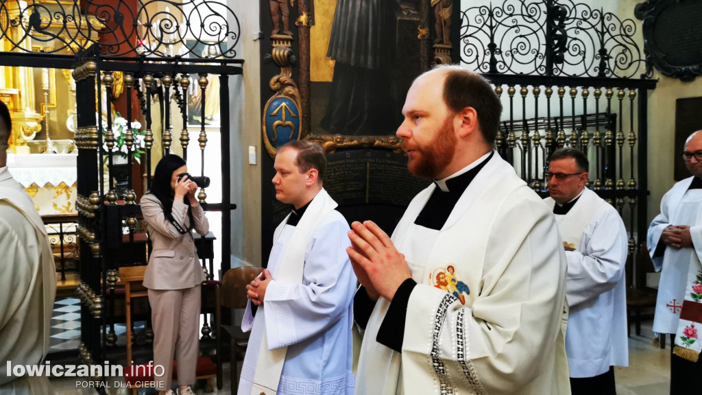 Święcenia kapłańskie w Łowiczu.