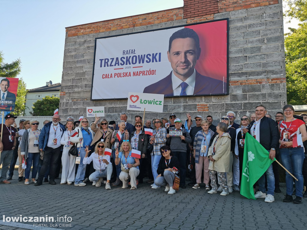 Wyjazd do Warszawy zwolenników Rafała Trzaskowskiego