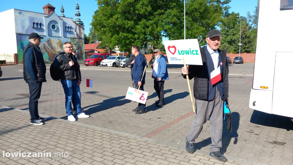 Wyjazd do Warszawy zwolenników Rafała Trzaskowskiego