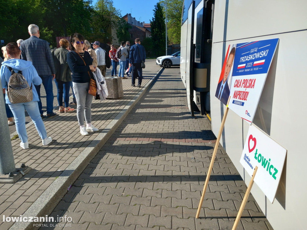 Wyjazd do Warszawy zwolenników Rafała Trzaskowskiego
