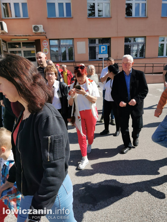 Wyjazd z Łowicza zwolenników Karola Nawrockiego