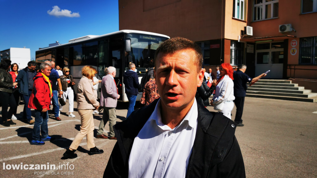 Wyjazd z Łowicza zwolenników Karola Nawrockiego