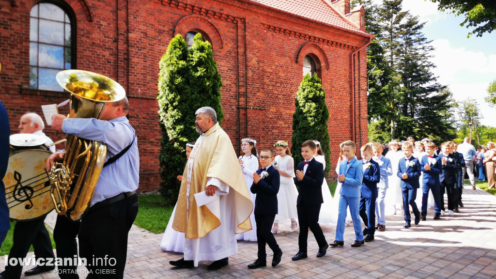 Gm. Stryków. Pierwsza Komunia Święta w Dobrej