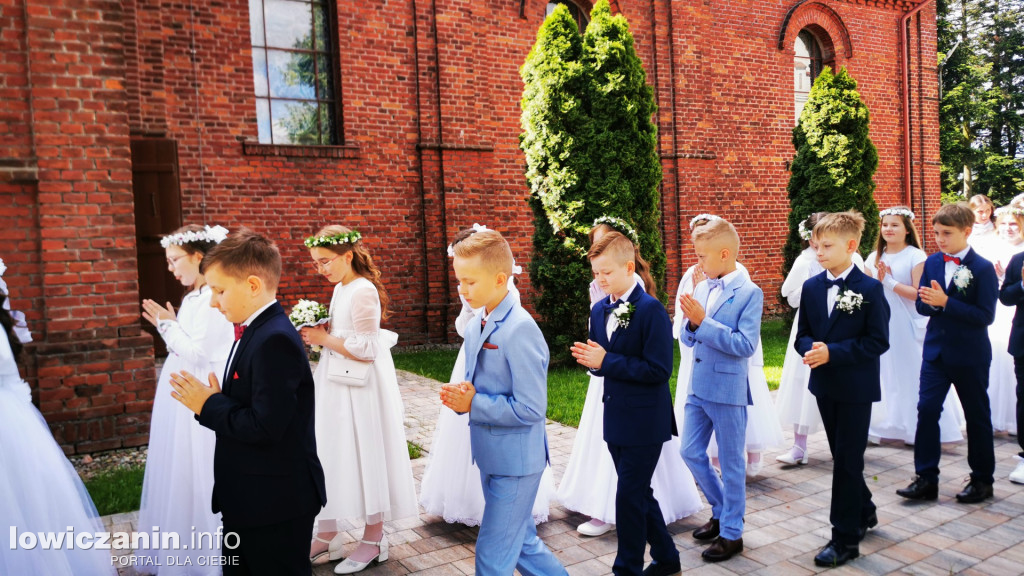 Gm. Stryków. Pierwsza Komunia Święta w Dobrej