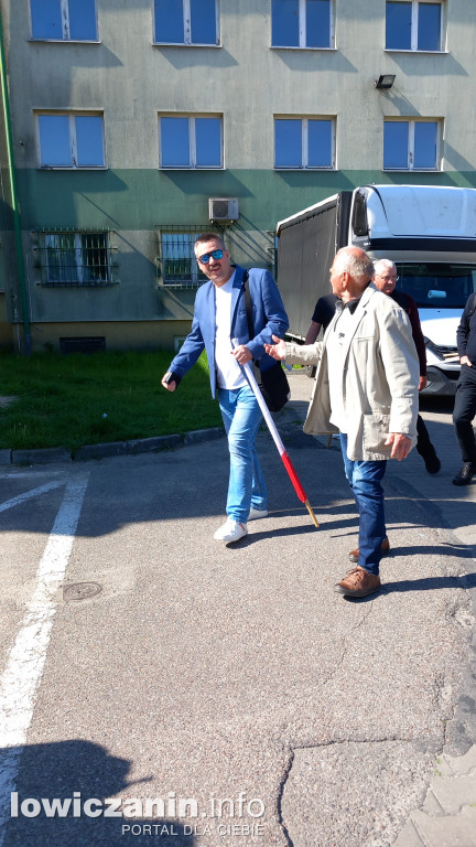 Wyjazd z Łowicza zwolenników Karola Nawrockiego