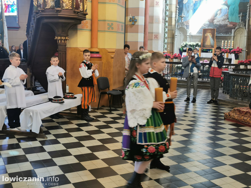 Uroczystość I Komunii Świętej w Złakowie Kościelnym