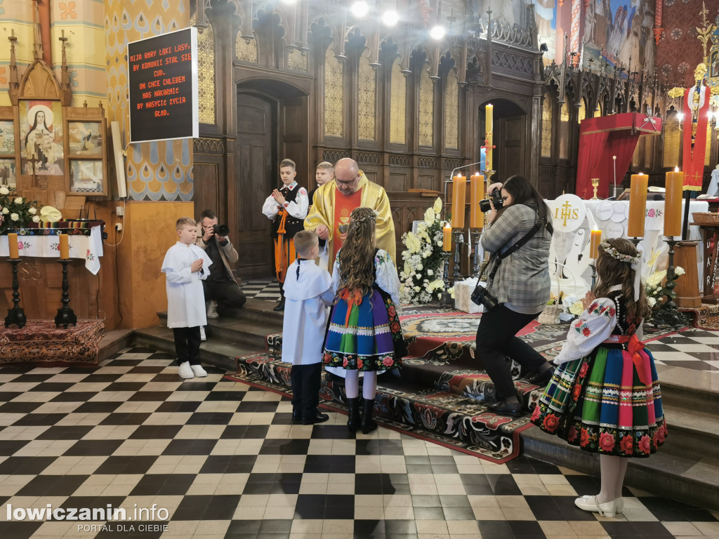Uroczystość I Komunii Świętej w Złakowie Kościelnym