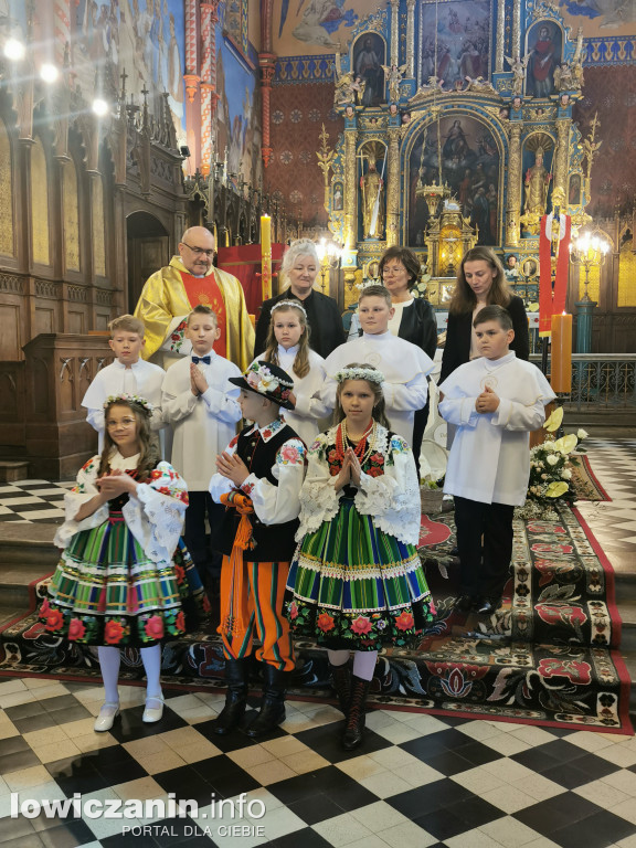 Uroczystość I Komunii Świętej w Złakowie Kościelnym
