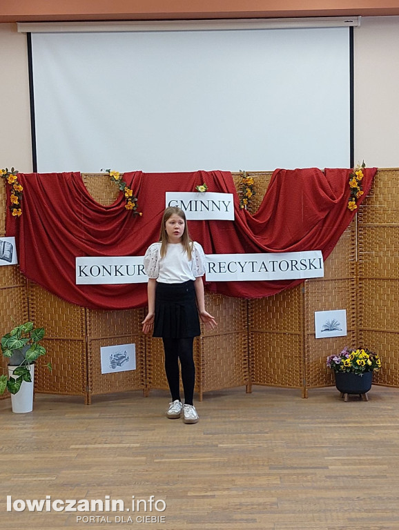 Konkurs Recytatorski w Kocierzewie Płd.