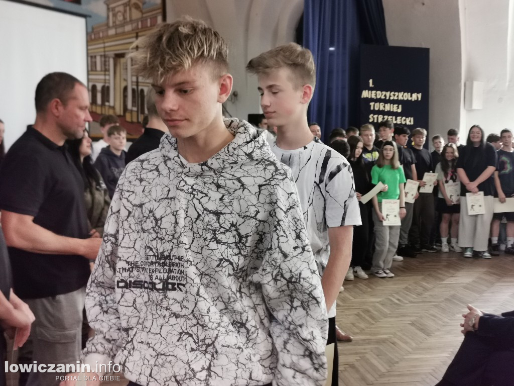 Miedzyszkolny Turniej Strzelecki w ZST w Łowiczu