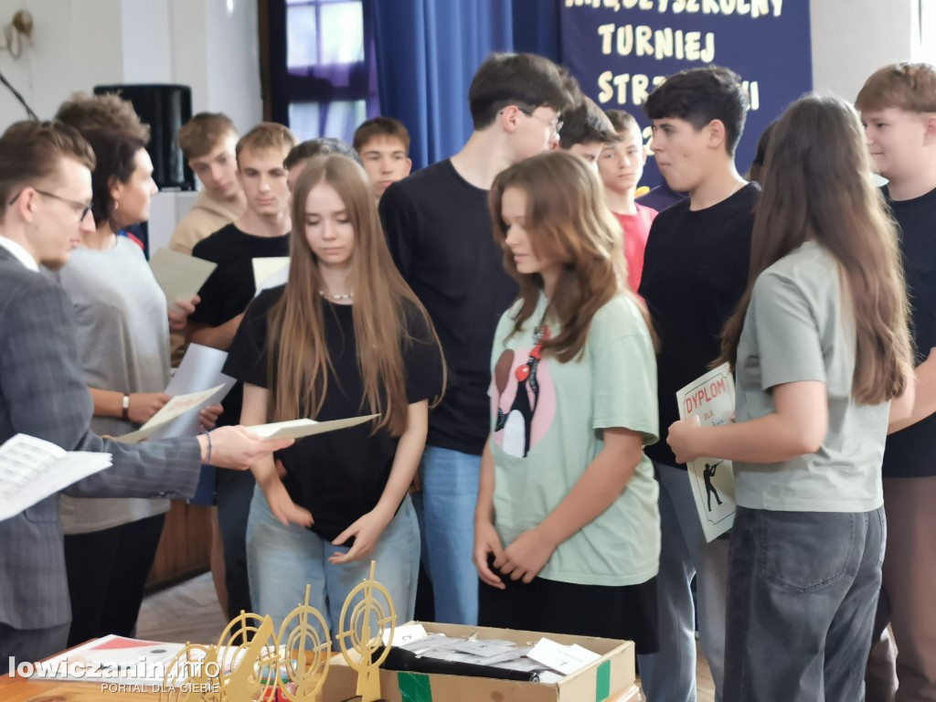 Miedzyszkolny Turniej Strzelecki w ZST w Łowiczu