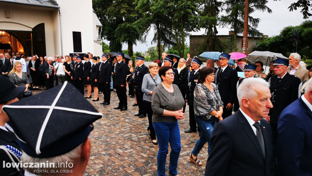 Ostatnie pożegnanie Arkadiusza Stępnia, burmistrz Kiernozi