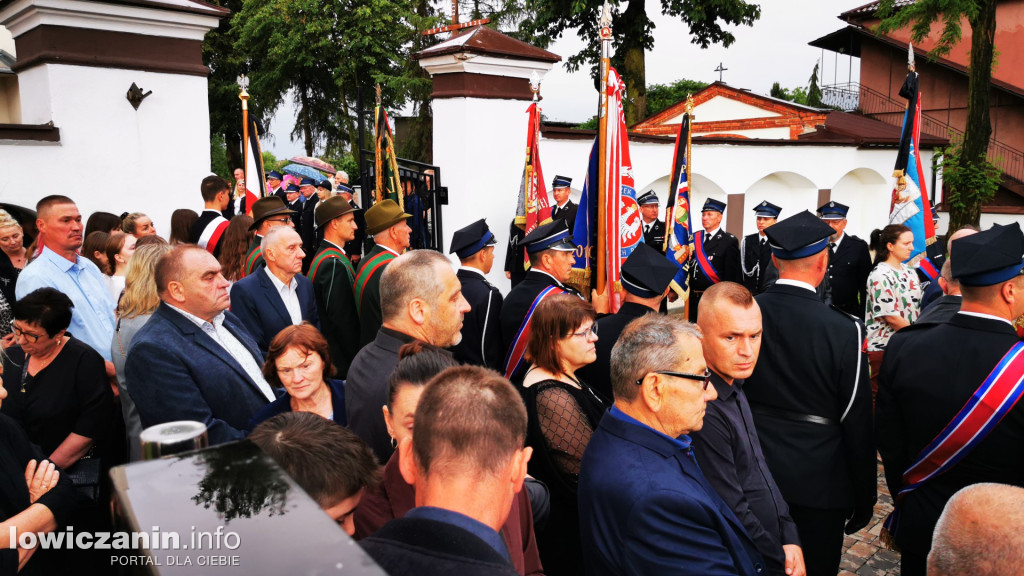 Ostatnie pożegnanie Arkadiusza Stępnia, burmistrz Kiernozi