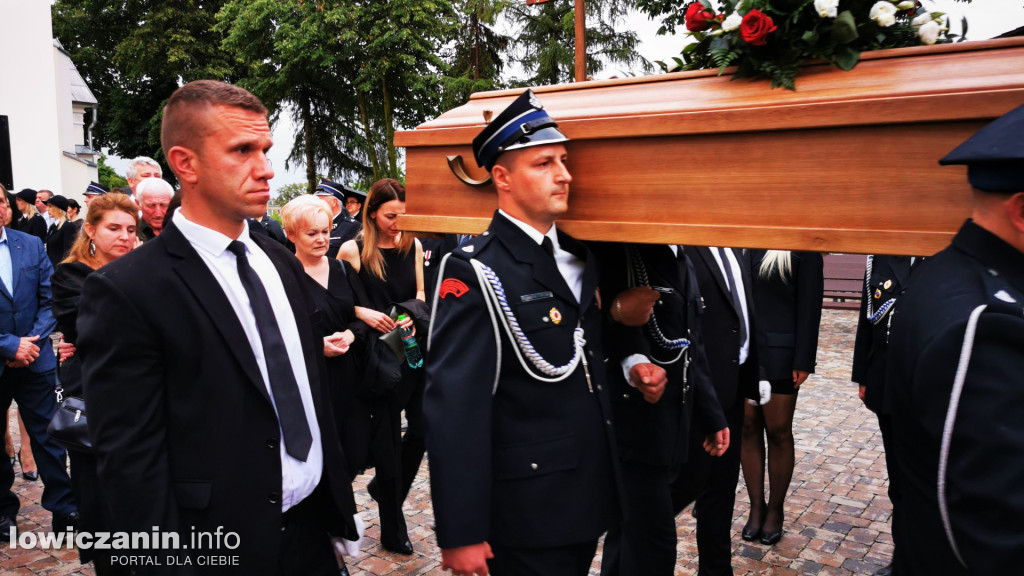 Ostatnie pożegnanie Arkadiusza Stępnia, burmistrz Kiernozi