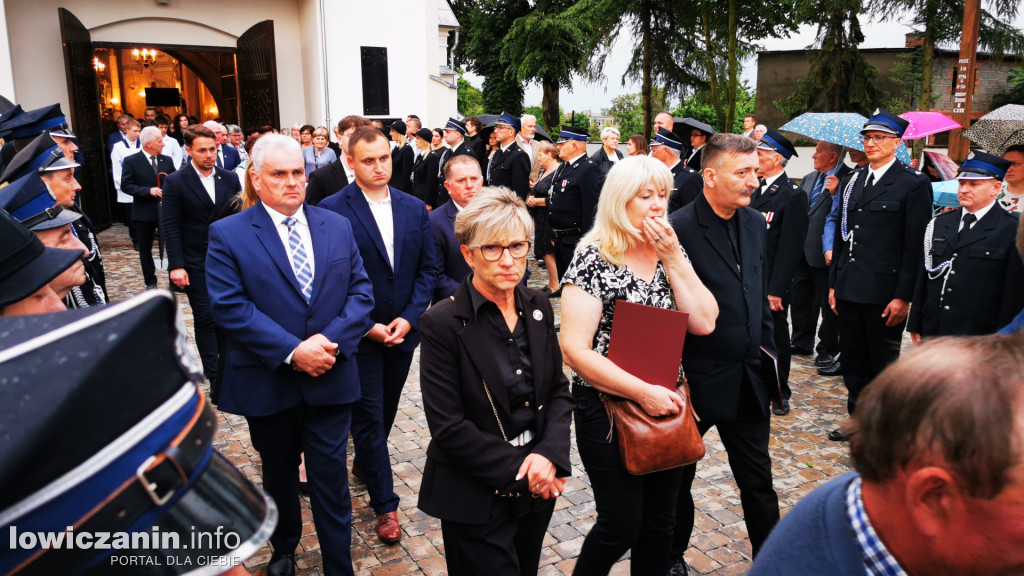 Ostatnie pożegnanie Arkadiusza Stępnia, burmistrz Kiernozi