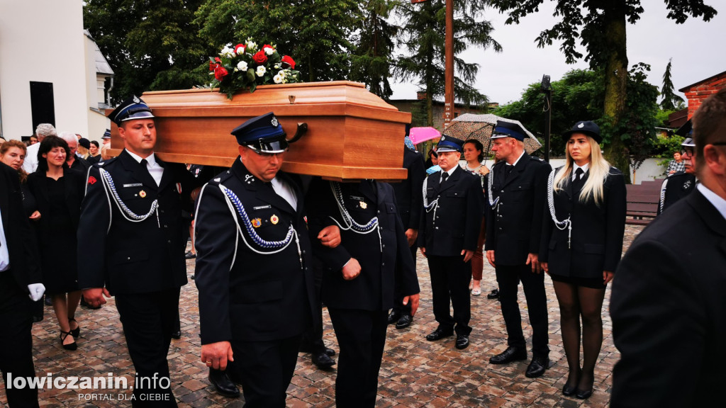 Ostatnie pożegnanie Arkadiusza Stępnia, burmistrz Kiernozi