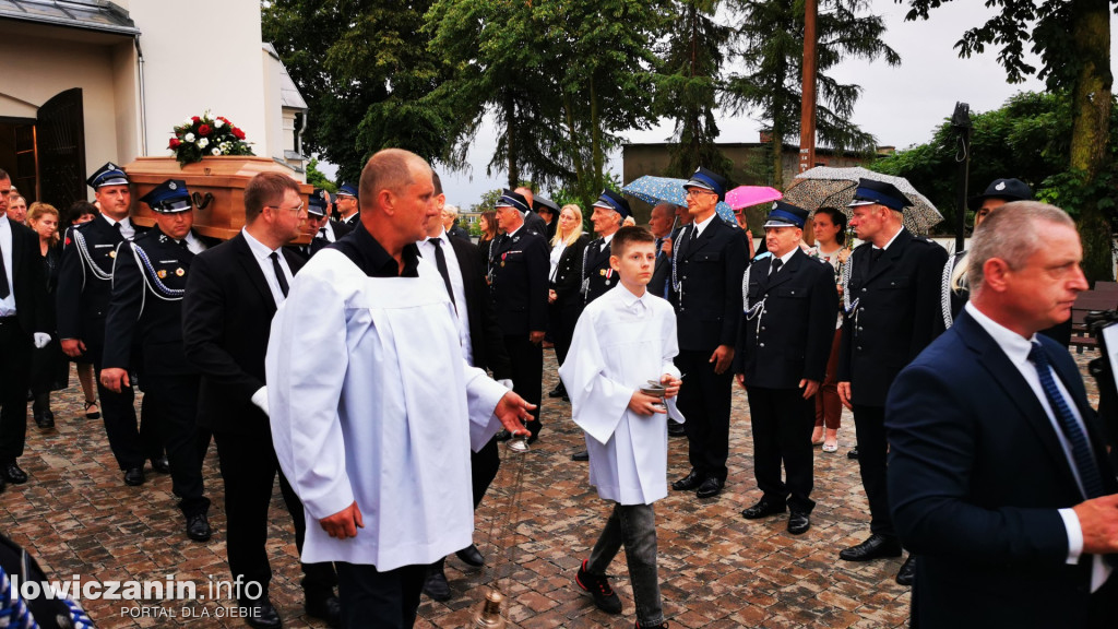 Ostatnie pożegnanie Arkadiusza Stępnia, burmistrz Kiernozi