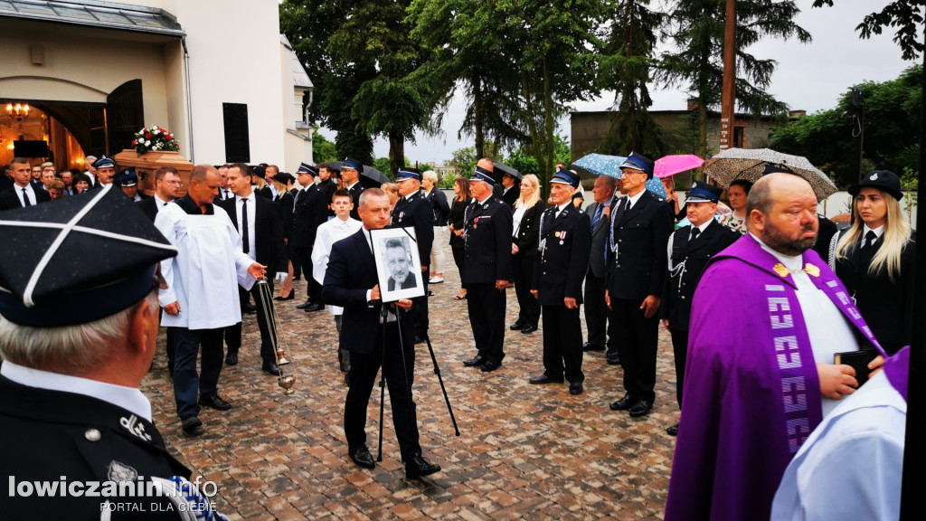 Ostatnie pożegnanie Arkadiusza Stępnia, burmistrz Kiernozi