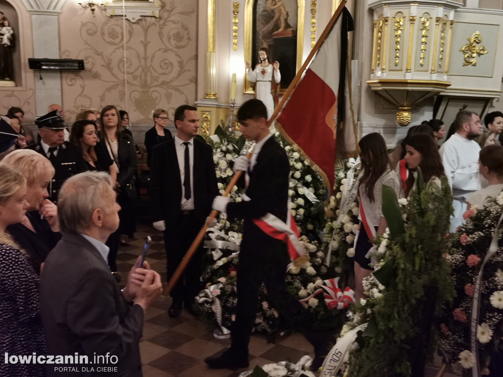 Ostatnie pożegnanie Arkadiusza Stępnia, burmistrz Kiernozi