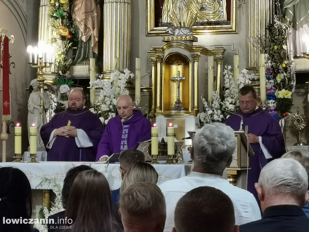 Ostatnie pożegnanie Arkadiusza Stępnia, burmistrz Kiernozi