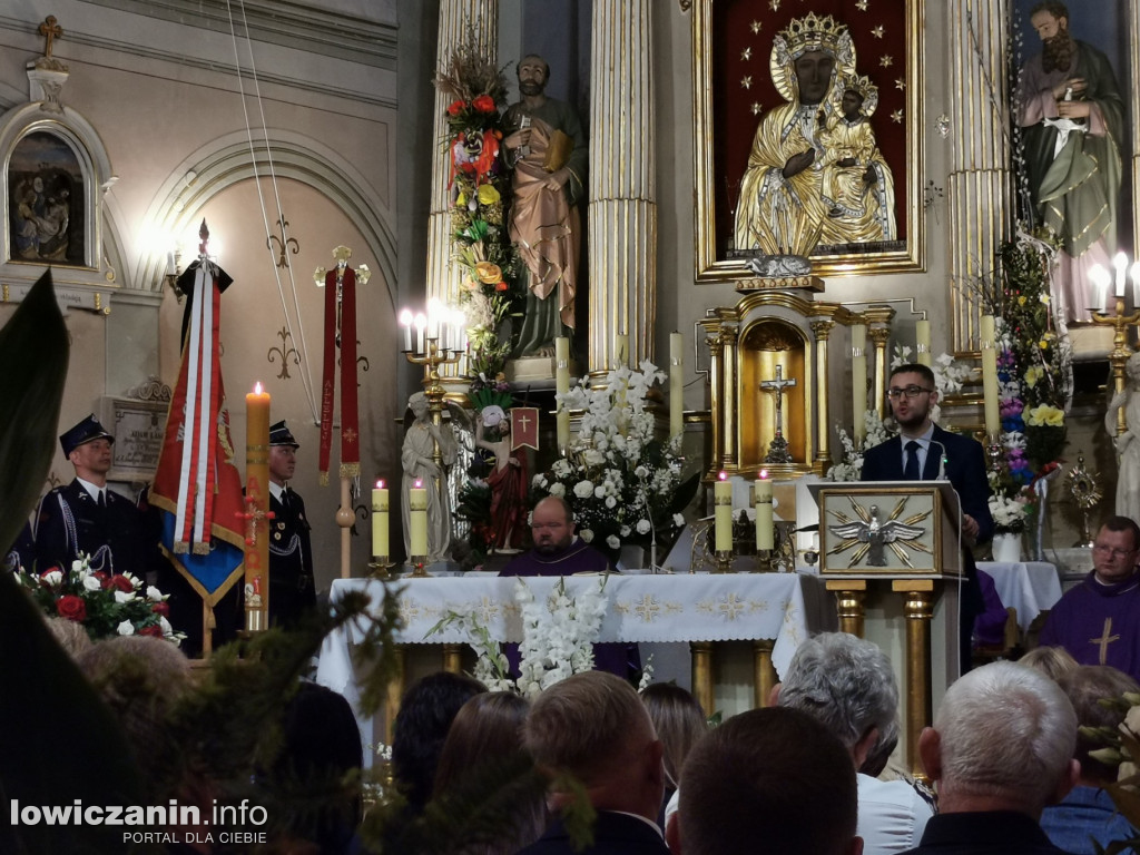 Ostatnie pożegnanie Arkadiusza Stępnia, burmistrz Kiernozi