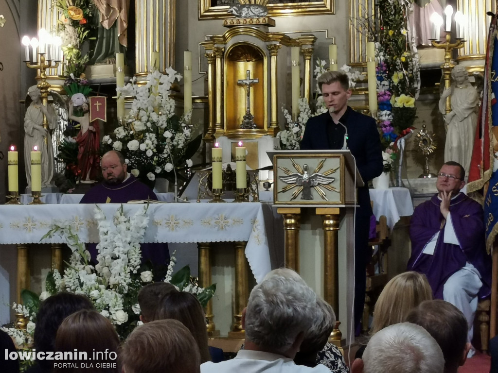 Ostatnie pożegnanie Arkadiusza Stępnia, burmistrz Kiernozi