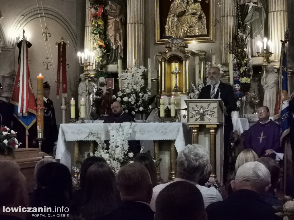 Ostatnie pożegnanie Arkadiusza Stępnia, burmistrz Kiernozi