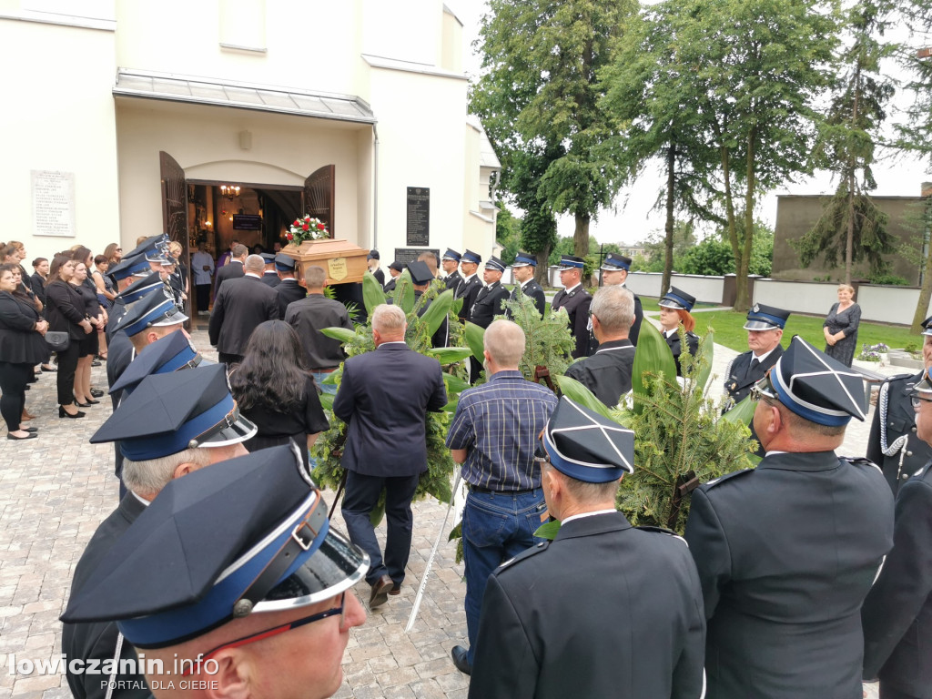 Ostatnie pożegnanie Arkadiusza Stępnia, burmistrz Kiernozi