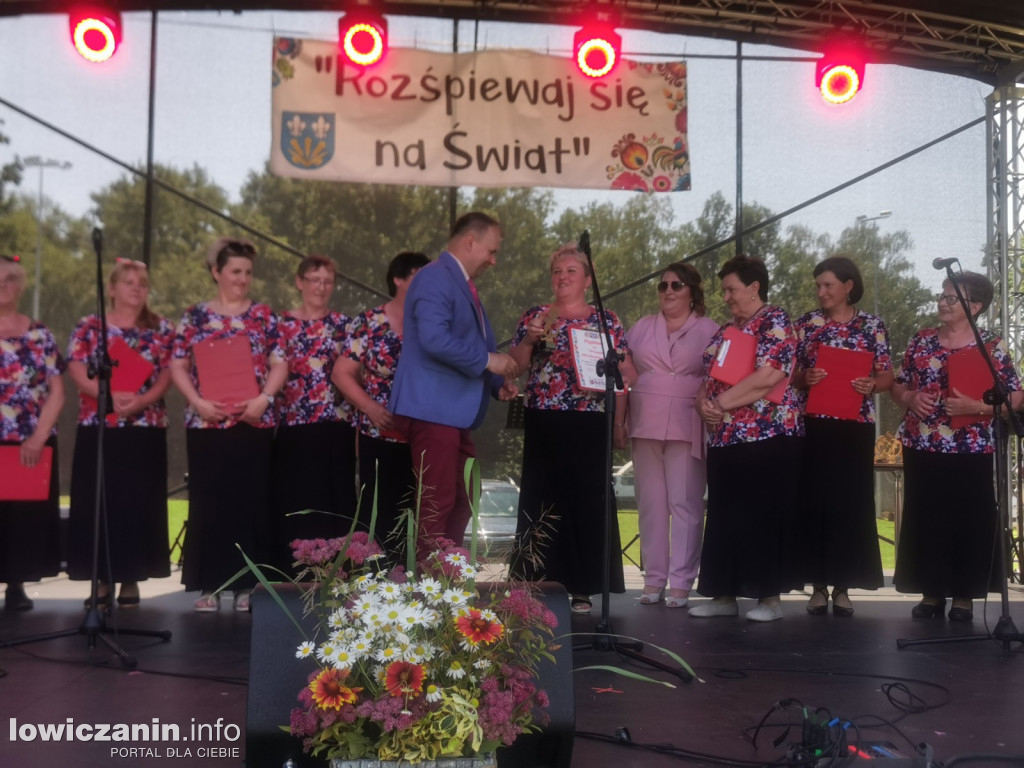 Przegląd zespołów śpiewaczych w Chąśnie