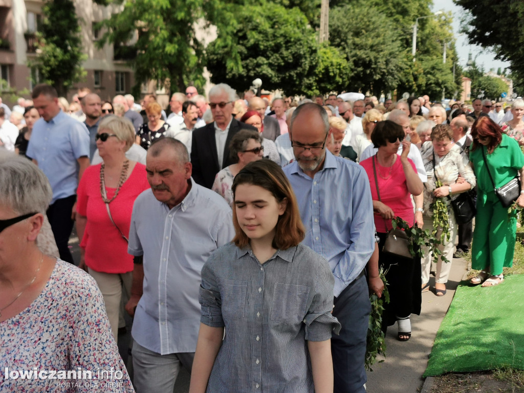Procesja eucharystyczna przeszła ulicami Łowicza
