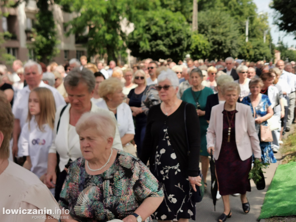 Procesja eucharystyczna przeszła ulicami Łowicza