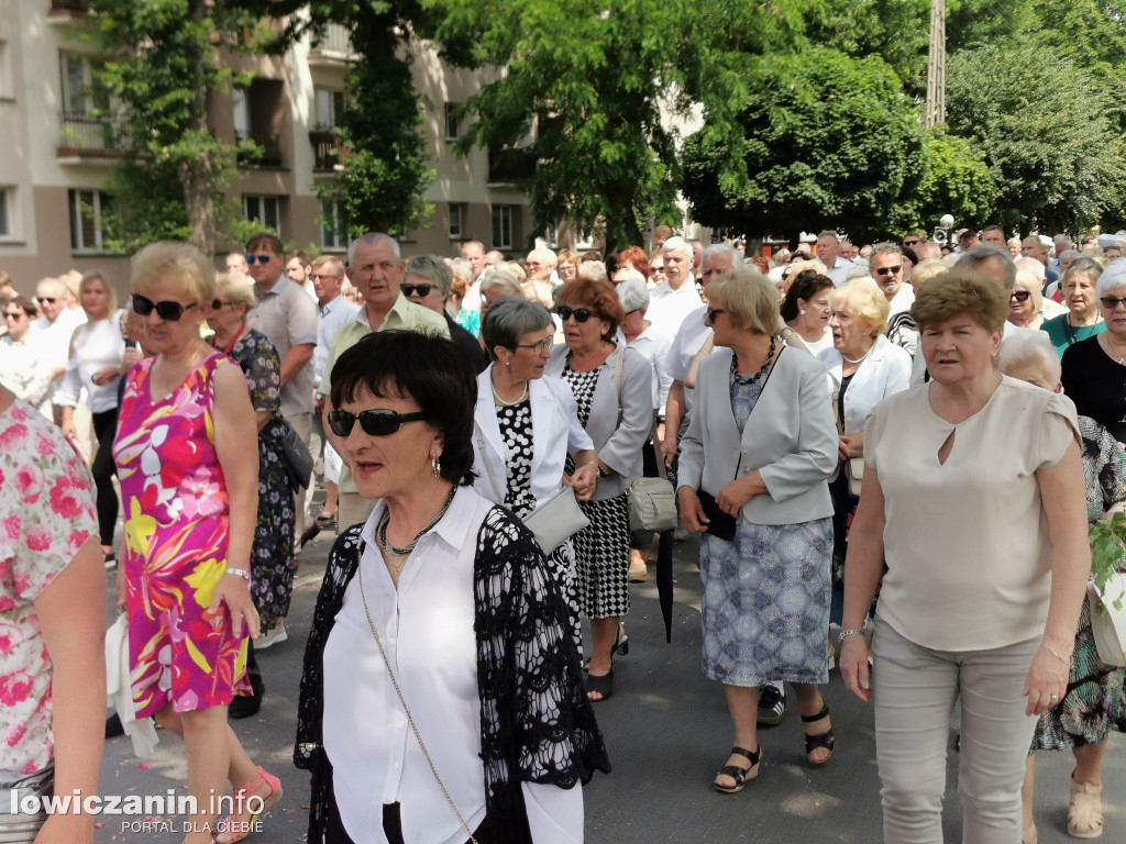 Procesja eucharystyczna przeszła ulicami Łowicza