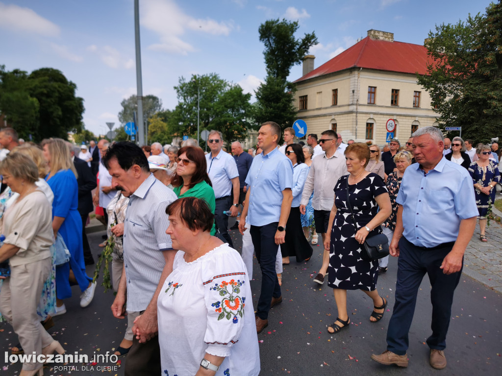 Procesja eucharystyczna przeszła ulicami Łowicza