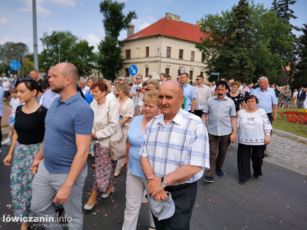 Procesja eucharystyczna przeszła ulicami Łowicza