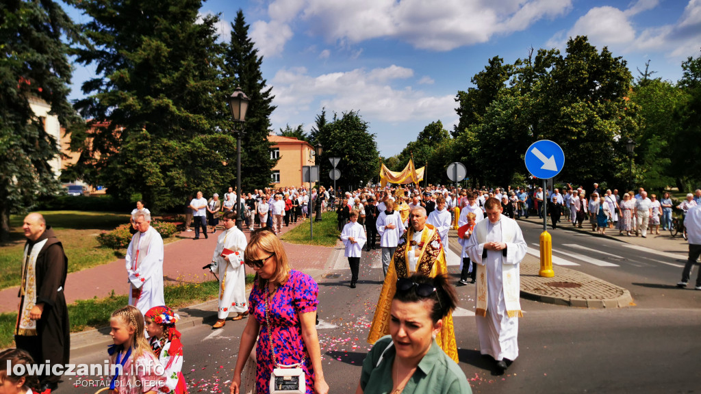 Procesja eucharystyczna przeszła ulicami Łowicza