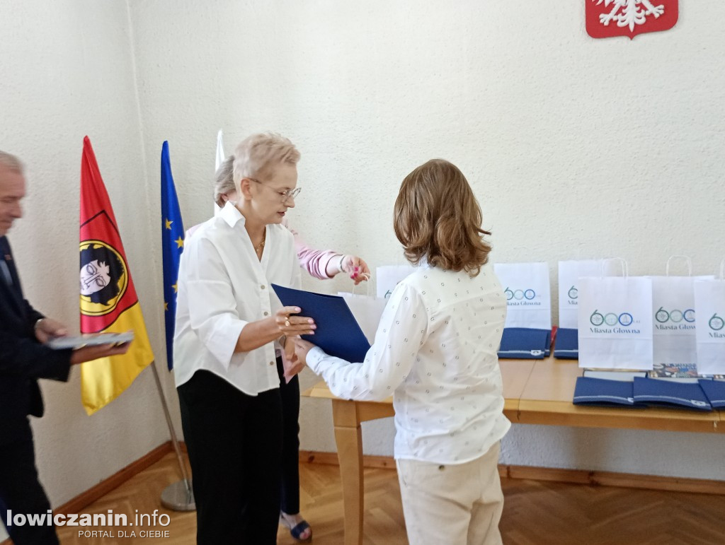 Głowno. Najlepsi uczniowie odebrali nagrody