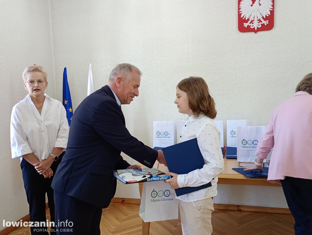 Głowno. Najlepsi uczniowie odebrali nagrody
