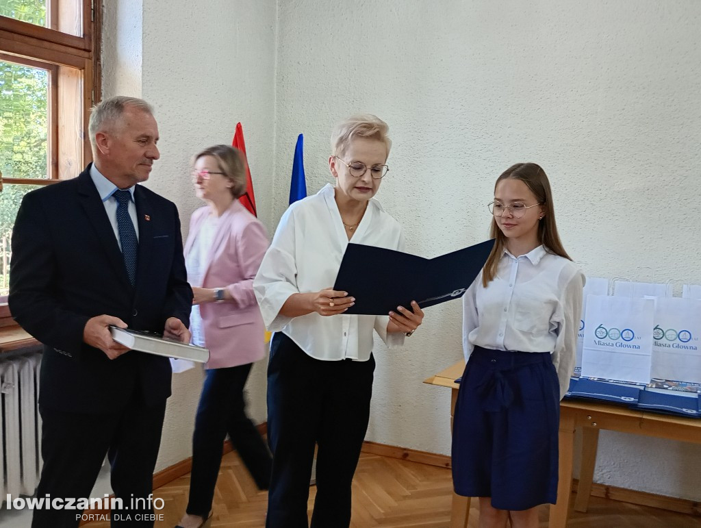 Głowno. Najlepsi uczniowie odebrali nagrody