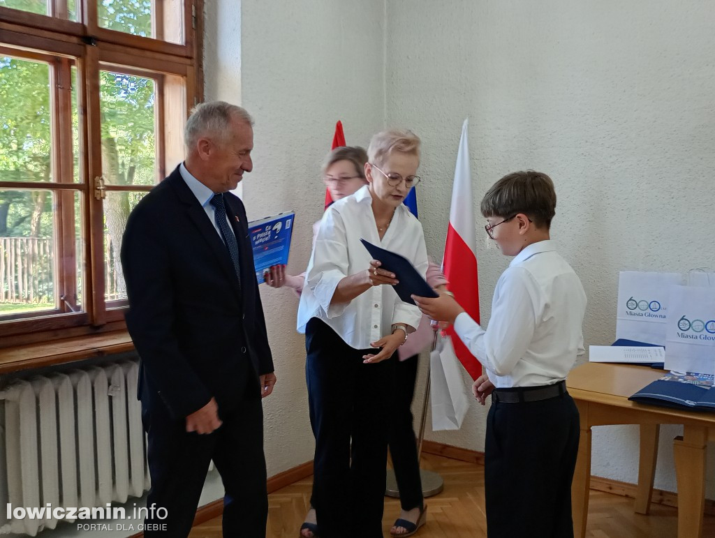 Głowno. Najlepsi uczniowie odebrali nagrody