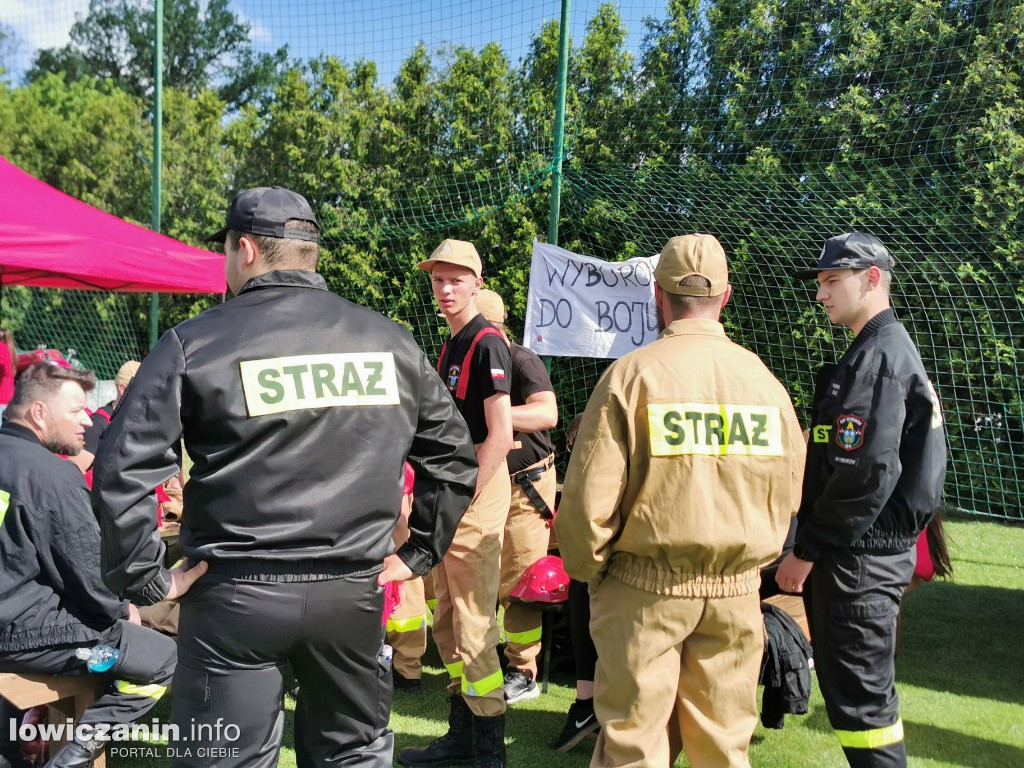 Zawody sportowo-pożarnicze w Chąśnie