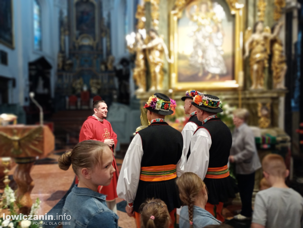 Pożegnanie ks. Pawła w katedrze łowickiej