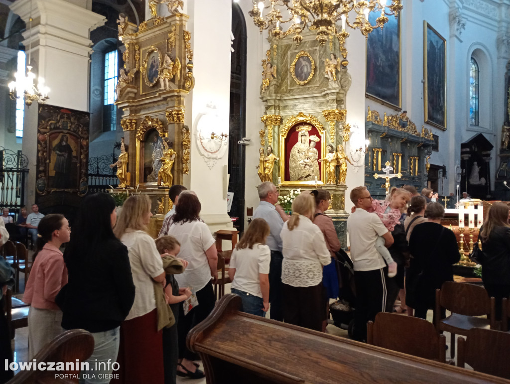 Pożegnanie ks. Pawła w katedrze łowickiej
